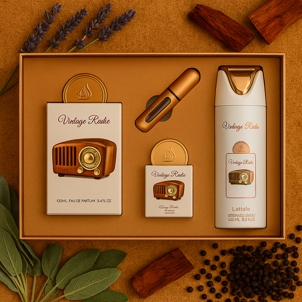 COFFRET VINTAGE RADIO