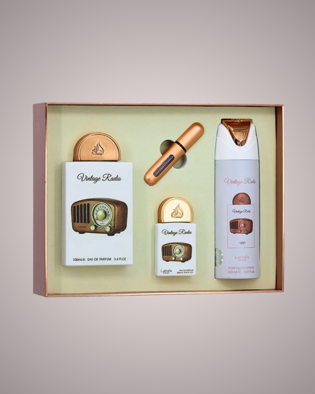 COFFRET VINTAGE RADIO