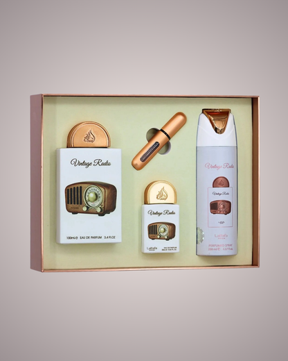 COFFRET VINTAGE RADIO