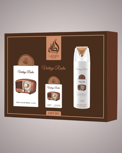 COFFRET VINTAGE RADIO