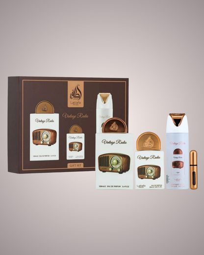 COFFRET VINTAGE RADIO